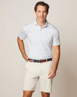 New Performance Jersey Polo - Michael Stripe Polos|Polos