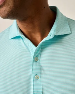 Performance Jersey Polo - Lyndonn Stripe Polos|Polos