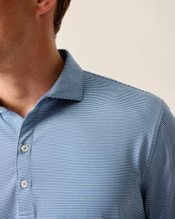 Performance Jersey Polo - Lyndonn Stripe Polos|Polos
