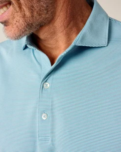 Performance Jersey Polo - Lyndonn Stripe Polos|Polos