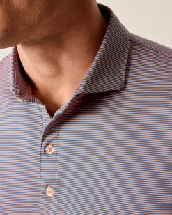 Performance Jersey Polo - Lyndonn Stripe Polos|Polos