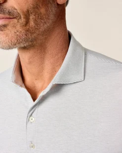 Performance Jersey Polo - Lyndonn Stripe Polos|Polos