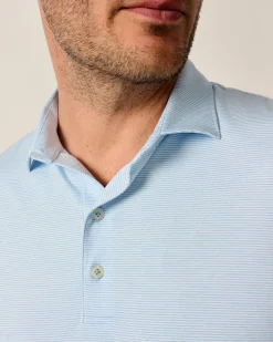 Performance Jersey Polo - Lyndonn Stripe Polos|Polos