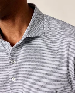 Performance Jersey Polo - Lyndonn Stripe Polos|Polos