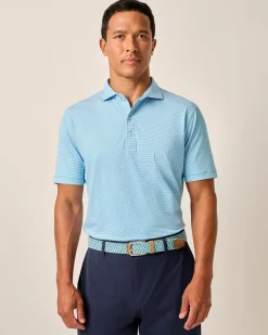 Performance Jersey Polo - Lyndonn Stripe Polos|Polos