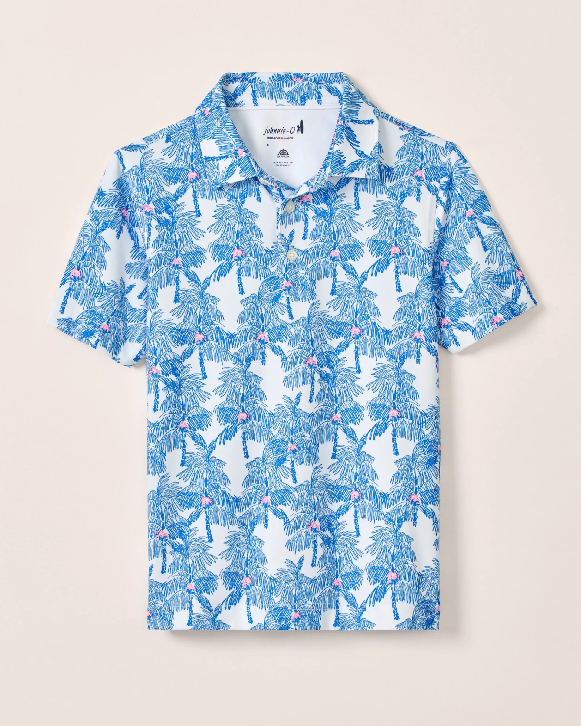 Discount Performance Mesh Jr. Polo - The Grove Print BOY Polos|Polos