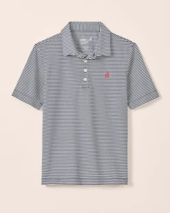 Discount Performance Mesh Jr. Polo - Dru Stripe BOY Polos|Polos