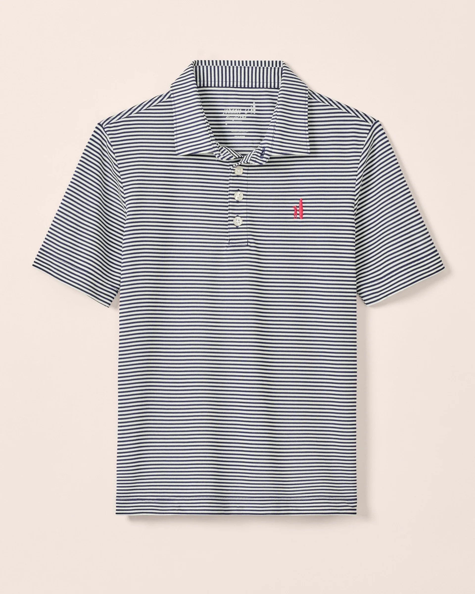 Discount Performance Mesh Jr. Polo - Dru Stripe BOY Polos|Polos
