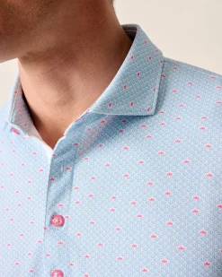 Performance Mesh Polo - Poppy Polos|Polos