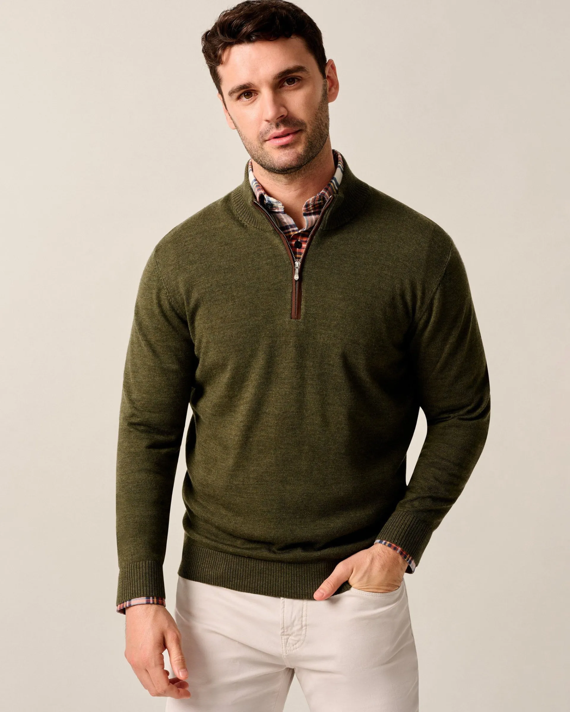 Online Raynor Merino 1/4 Zip Sweater Quarter-Zips|Sweaters