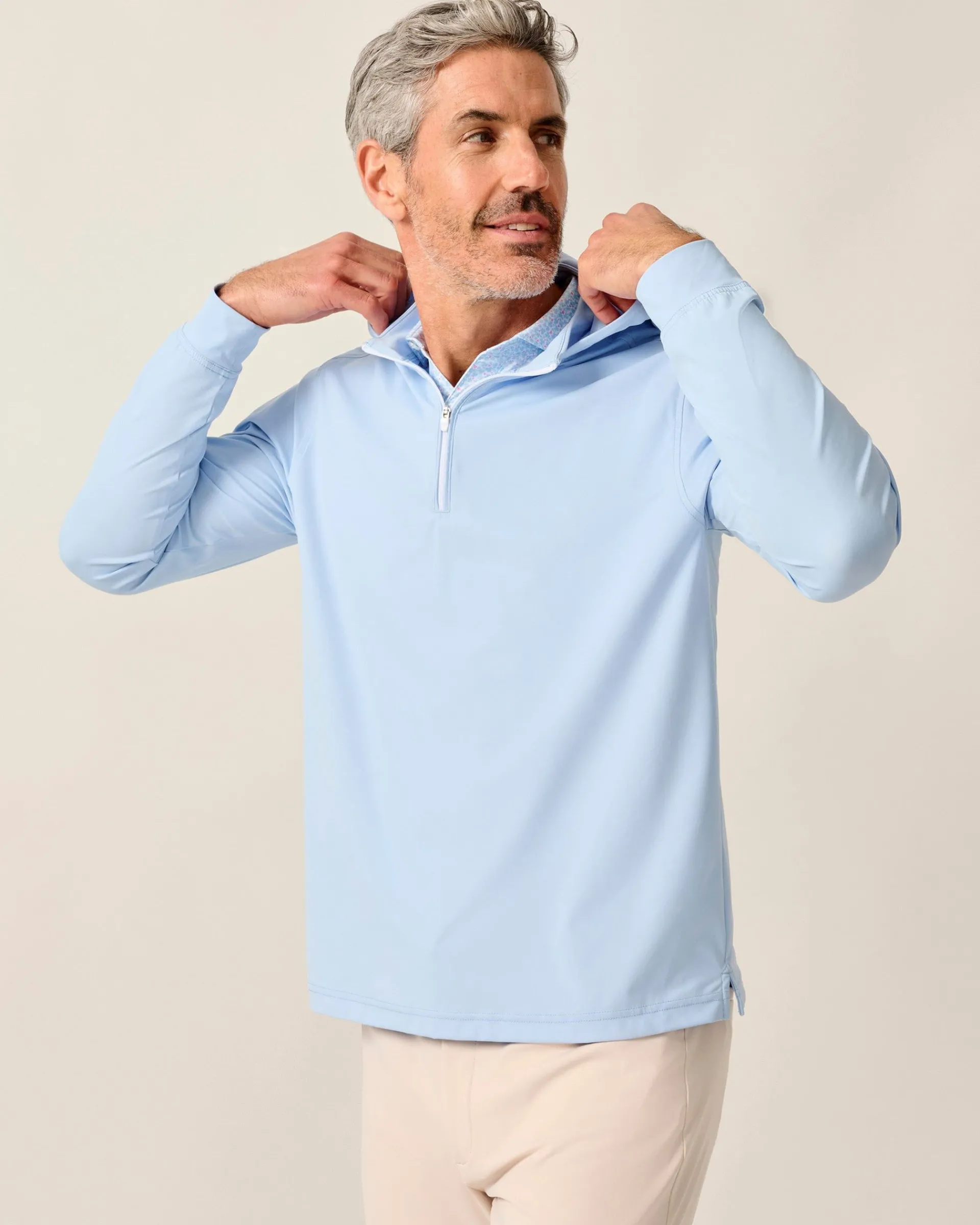 New Robby Performance 1/4 Zip Hoodie Quarter-Zips|Sweatshirts & Hoodies