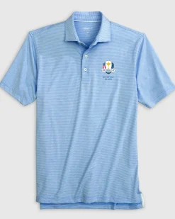 Outlet Ryder Cup Lyndonn Striped Performance Jersey Polo Ryder Cup|Ryder Cup