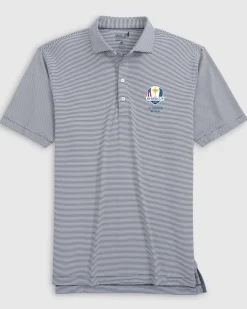 Outlet Ryder Cup Lyndonn Striped Performance Jersey Polo Ryder Cup|Ryder Cup
