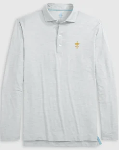 Ryder Cup Swing Long Sleeve Featherweight Performance Polo - Trophy Logo Ryder Cup|Ryder Cup