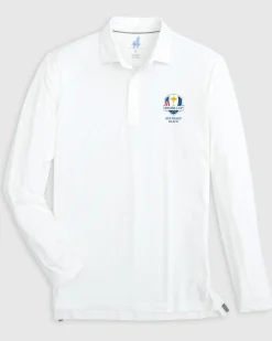 Sale Ryder Cup Swing Long Sleeve Featherweight Performance Polo Ryder Cup|Ryder Cup