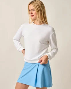 Hot Samantha Terry Crewneck Sweatshirt Women Sweatshirts & Quarter-Zips|Quarter-Zips & Pullovers