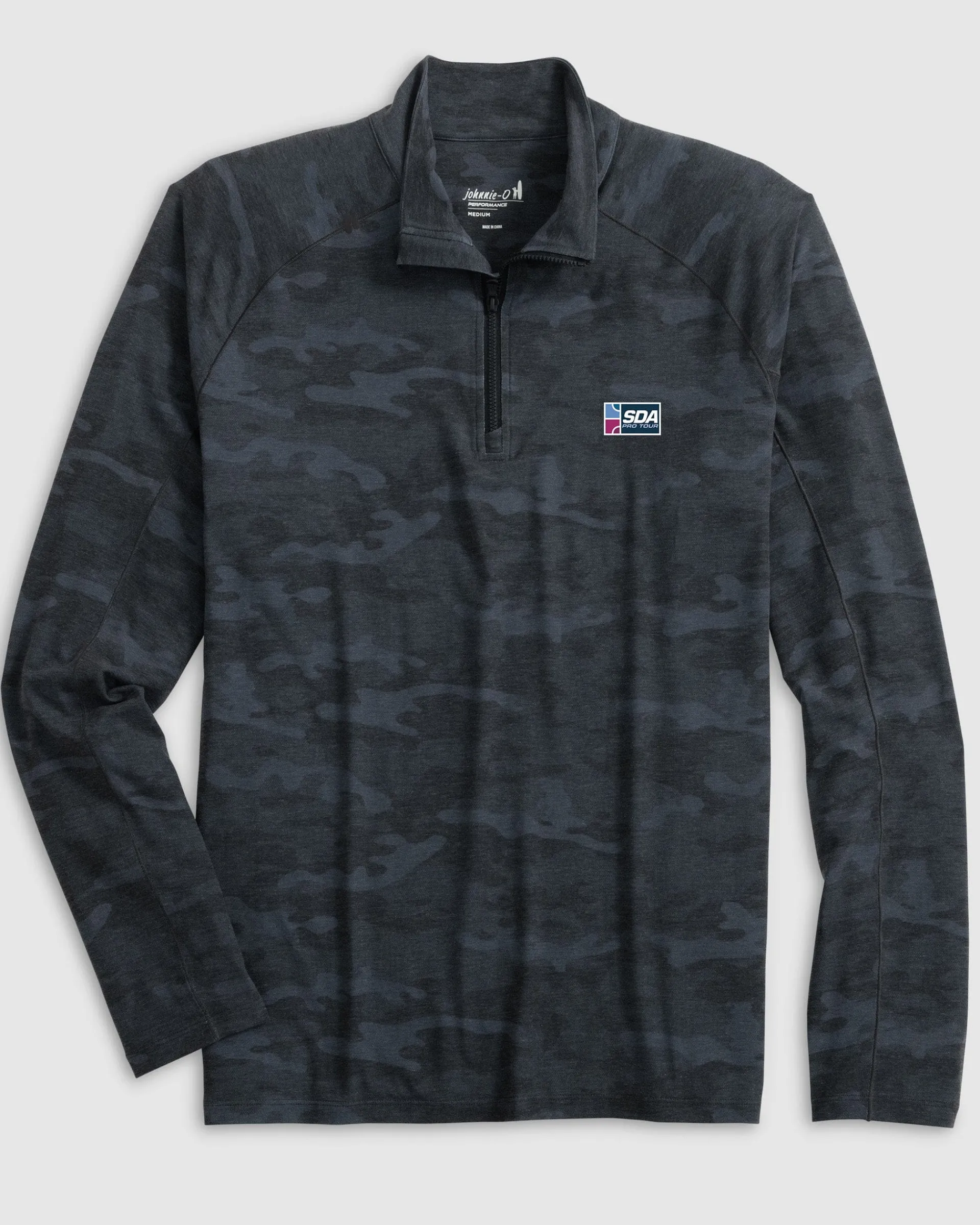 Hot SDA Patton Performance Camo 1/4-Zip Pullover Squash Doubles Association
