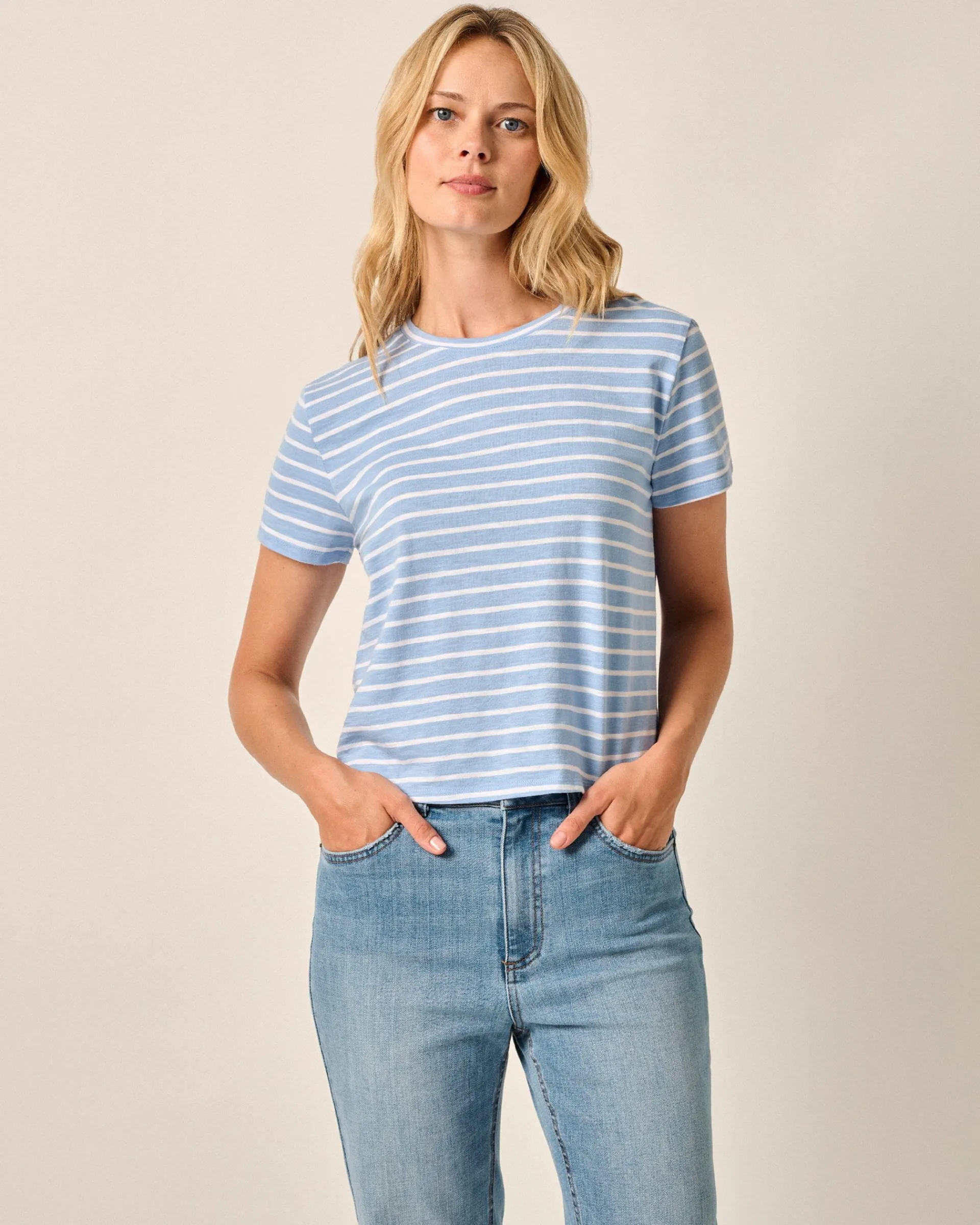Sale Shoreline Striped T-Shirt Women Tees & Tanks