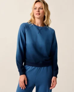 Hot Sophia Lightweight Terry Crewneck Sweatshirt Women Sweatshirts & Quarter-Zips