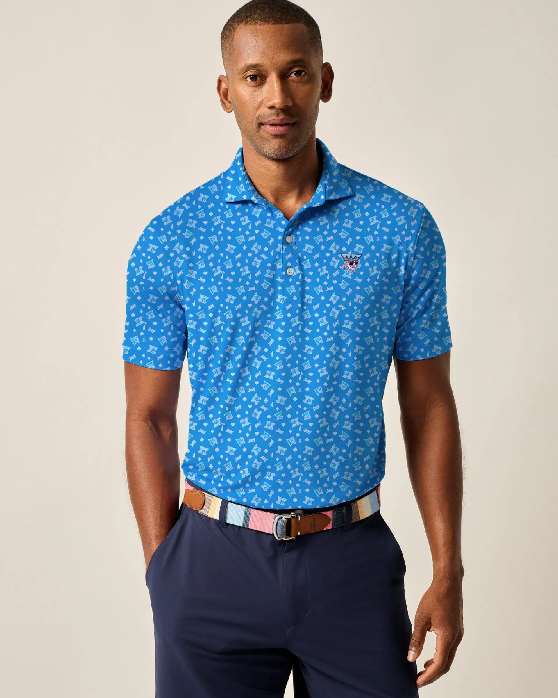 Hot SWAG Golf x Performance Polo - Blackjack Polos|Golf Headcovers