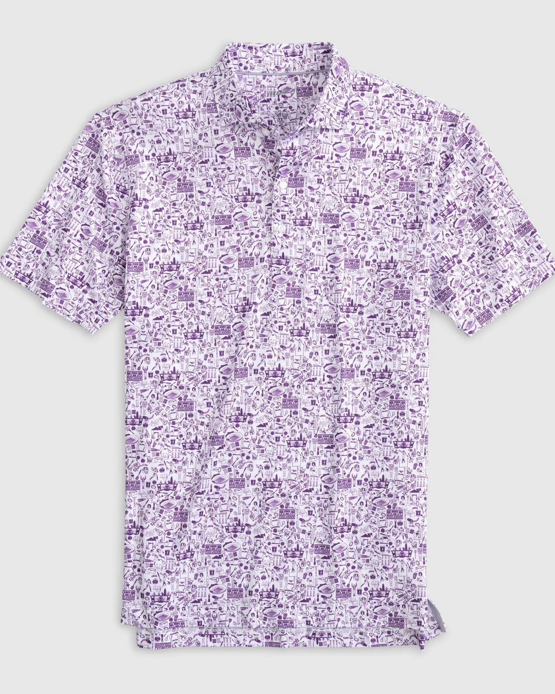 New Tailgater 2.0 Printed Jersey Performance Polo Polos