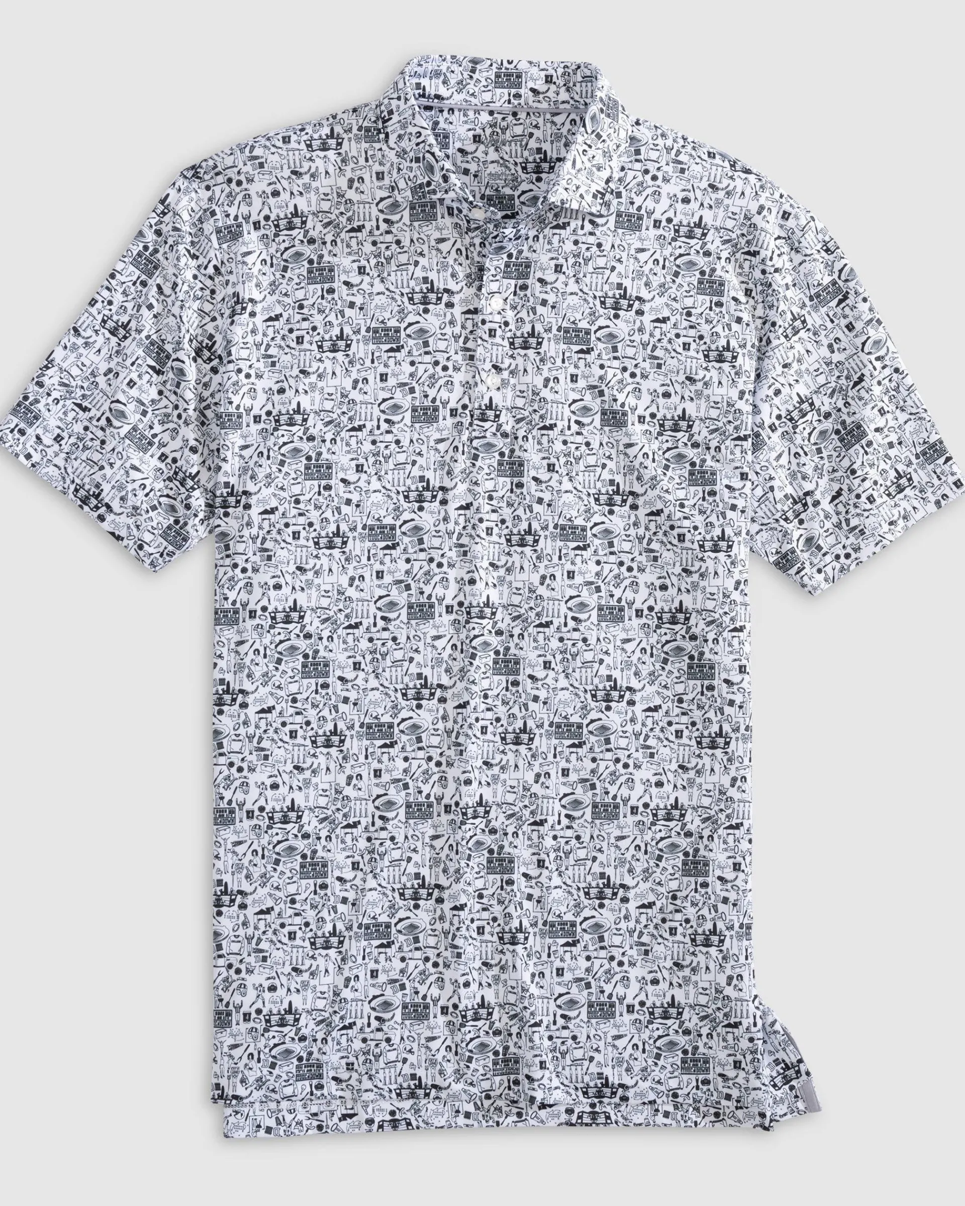 New Tailgater 2.0 Printed Jersey Performance Polo Polos