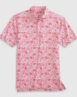 New Tailgater 2.0 Printed Jersey Performance Polo Polos