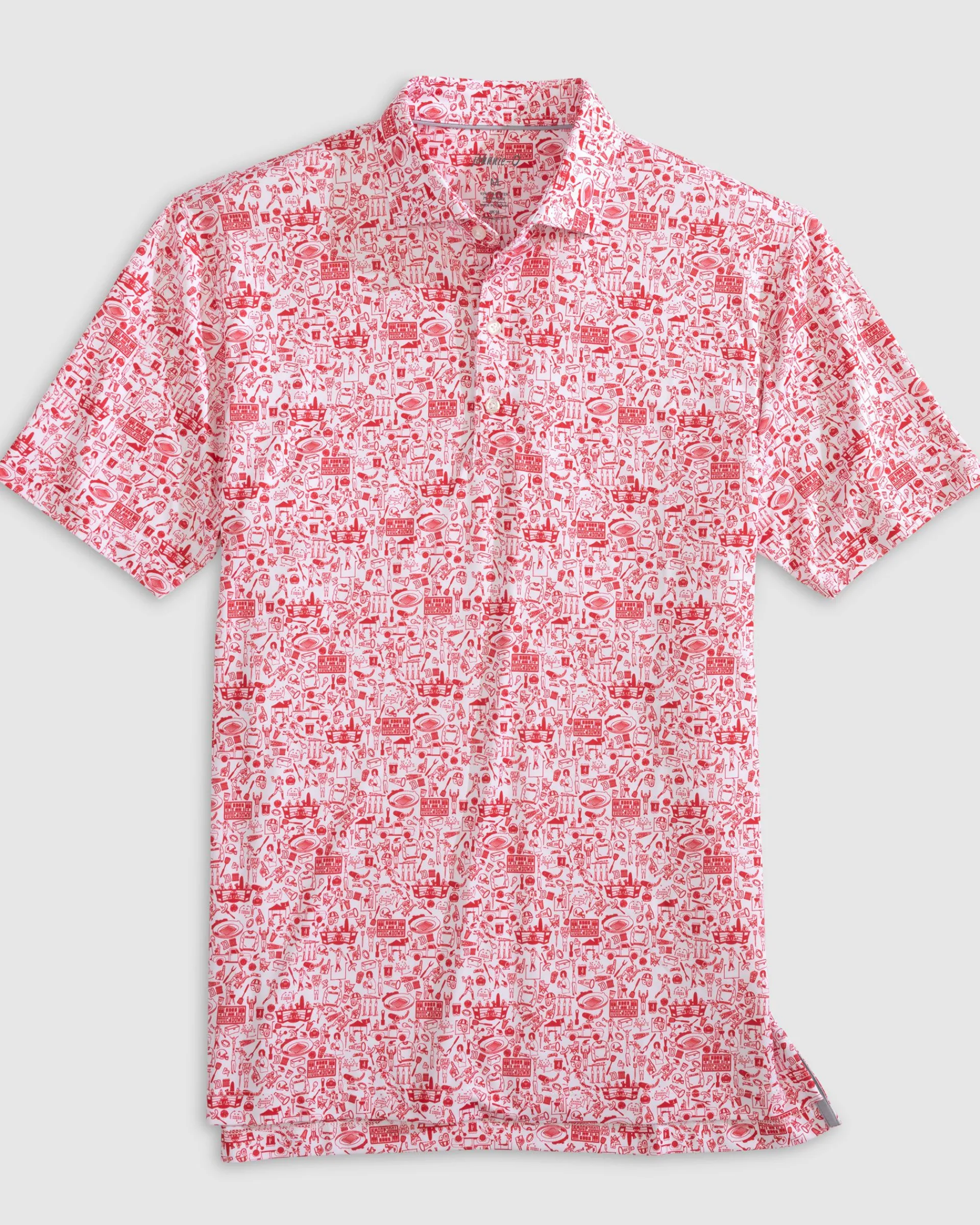 New Tailgater 2.0 Printed Jersey Performance Polo Polos