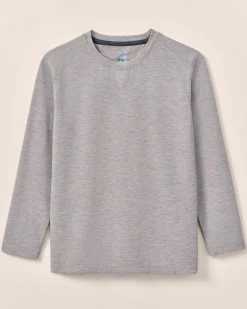 Online The Course Jr. Performance Long Sleeve T-Shirt BOY T-Shirts|T-Shirts