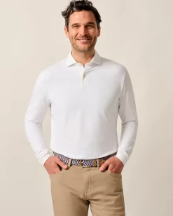 Hot Top Shelf Long Sleeve Polo - Idris Polos