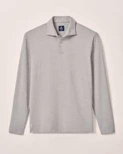Hot Top Shelf Long Sleeve Polo - Idris Polos