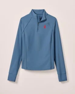 Outlet Women's Custom Surfer Logo Jasmine Performance 1/4 Zip Women Sweatshirts & Quarter-Zips|Quarter-Zips & Pullovers