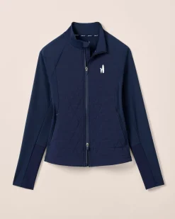Online Women's Custom Surfer Logo Hannah Performance Mixed Media Jacket Women Outerwear|Jackets & Vests