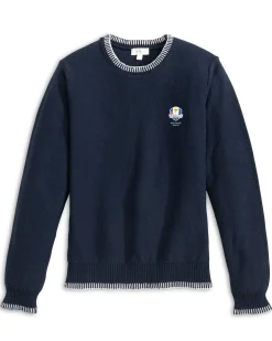 Hot Women's Ryder Cup Blanche Cotton Blend Crewneck Sweater Women Ryder Cup|Ryder Cup