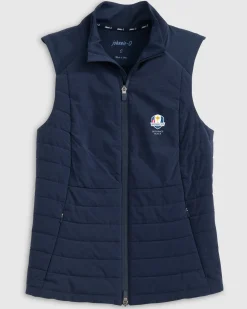 Clearance Women's Ryder Cup Victoria Performance Mixed Media Vest Women Ryder Cup|Ryder Cup