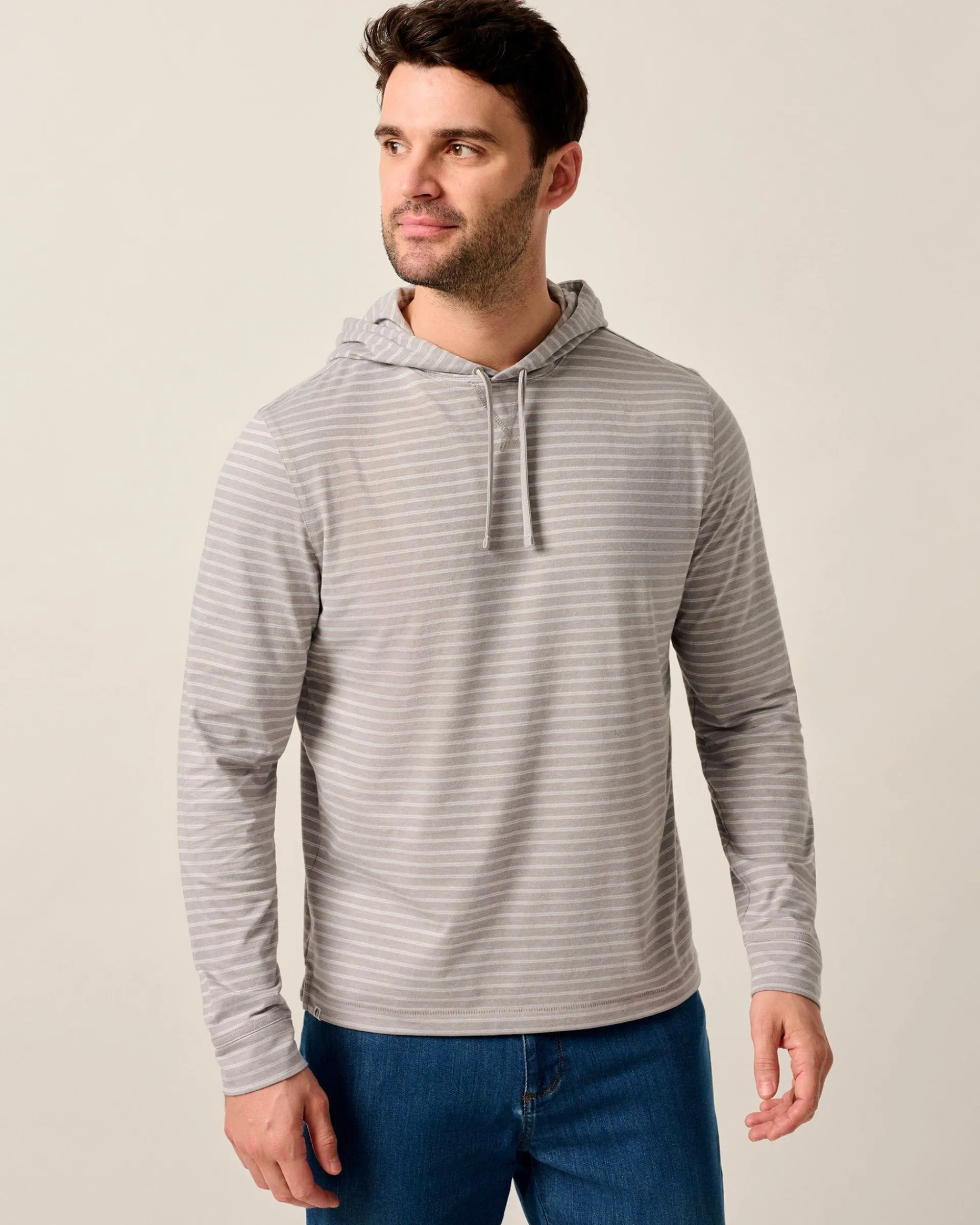 New Wycliff Striped Long-Sleeve T-Shirt Hoodie T-Shirts|Sweatshirts & Hoodies